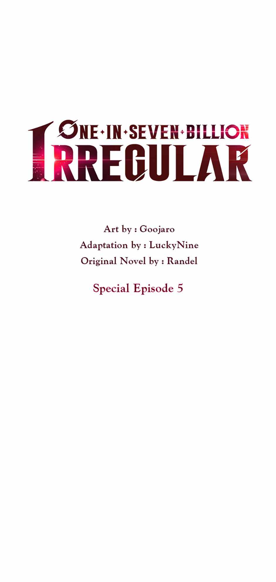 One in seven billion irregular (One-of-a-Kind Irregular) Chapter 108 10